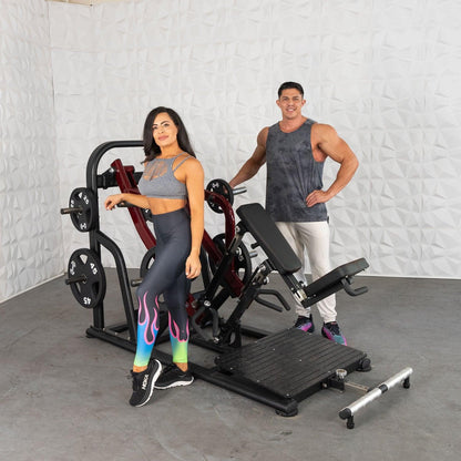 Pro Strength Dynamic Row - Chest Supported - Muscle D Fitness - Premium Adjustable Plate Loaded