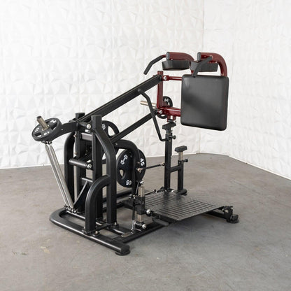 Pro Strength Drop Squat - Muscle D Fitness - Adjustable Plate Loaded Squat Machine