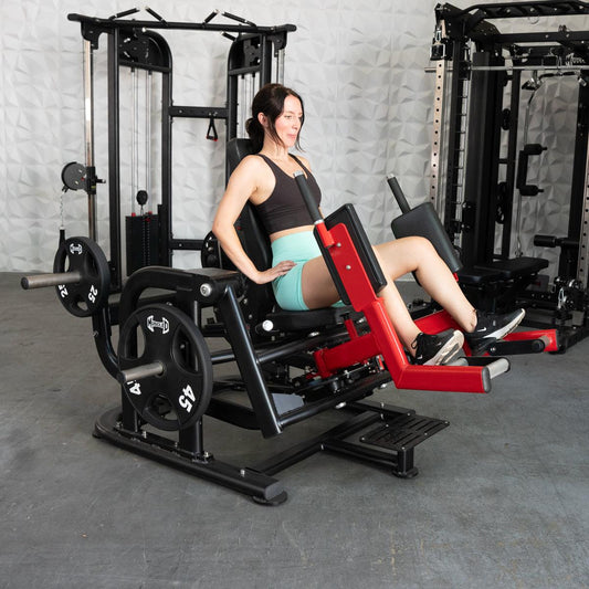 Pro Strength Glute / Outer Thigh - Muscle D Fitness - Plate Loaded Abductor / Hip Extension