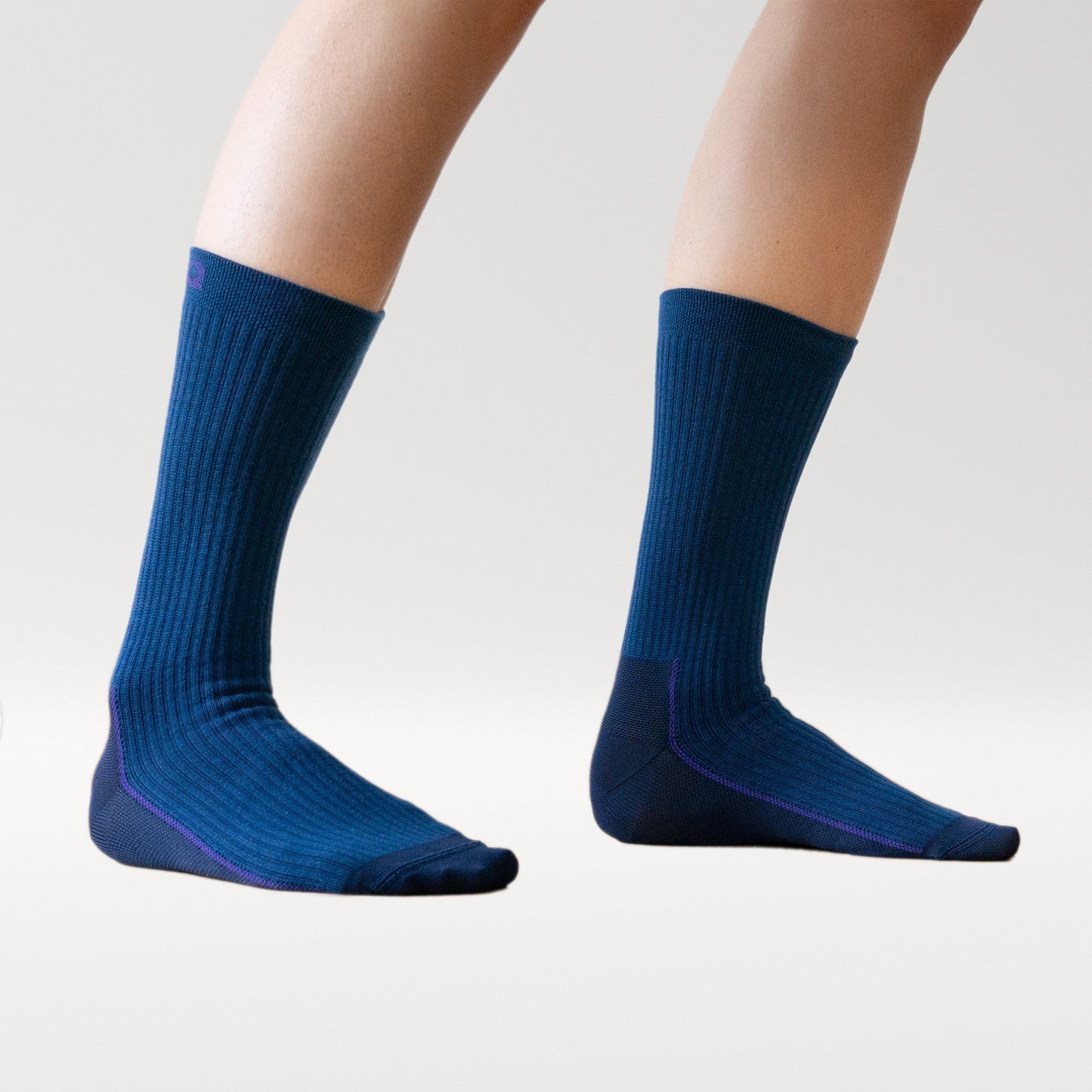 Ribbed Crew Sock