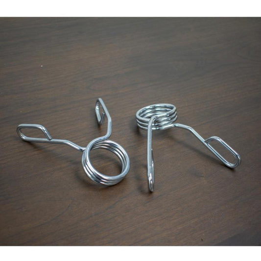 Spring Collars (per pair) - Muscle D Fitness - Extra Strength Steel Spring Collars