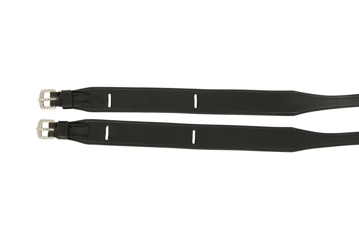 Huntley Equestrian Children's Black Leather Jodhpur Garter Straps
