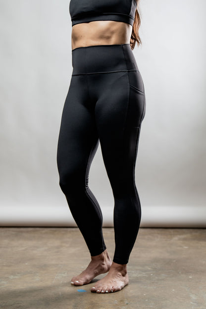 Women's SOHO Full Length High Waist Leggings (Black)