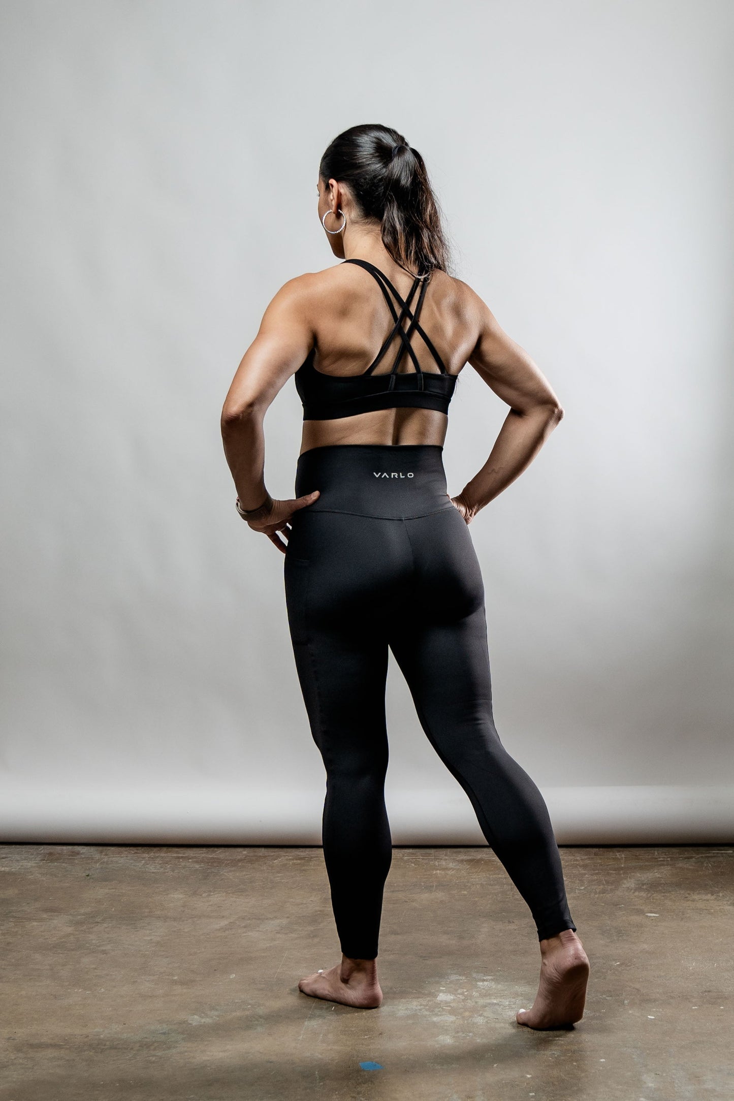 Women's SOHO Full Length High Waist Leggings (Black)