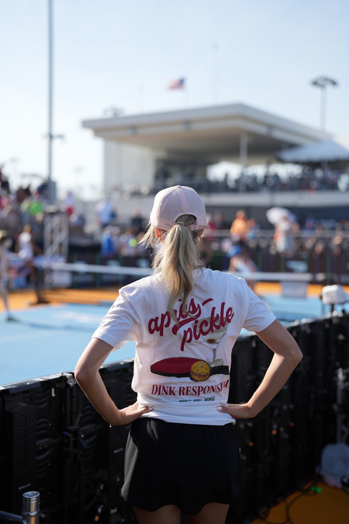 Women's Dink Responsibly Tee