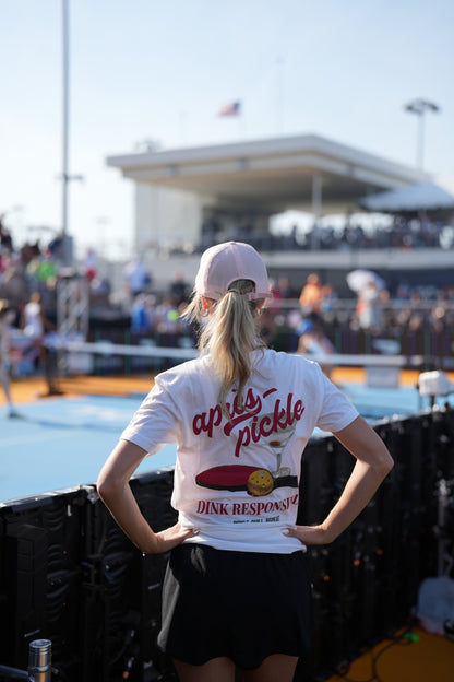 Women's Dink Responsibly Tee