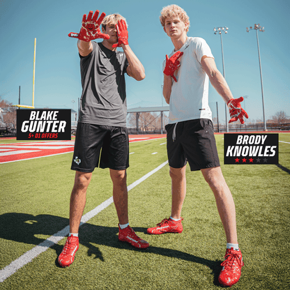 Kool-Aid 'Cherry' Football Gloves - VPS4 by Phenom Elite