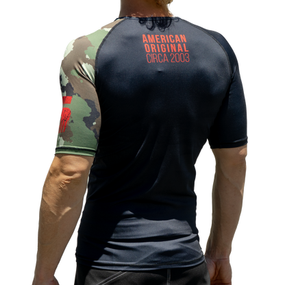 Dutch Camo Short Sleeve Rash Guard