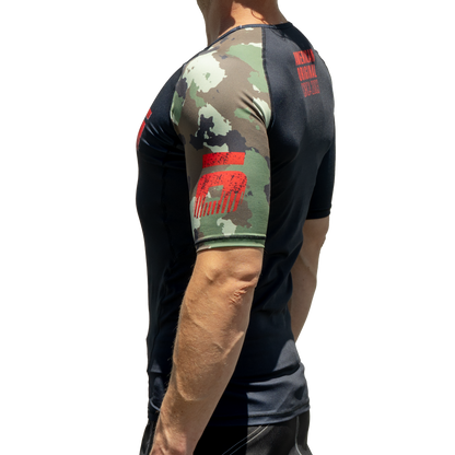 Dutch Camo Short Sleeve Rash Guard
