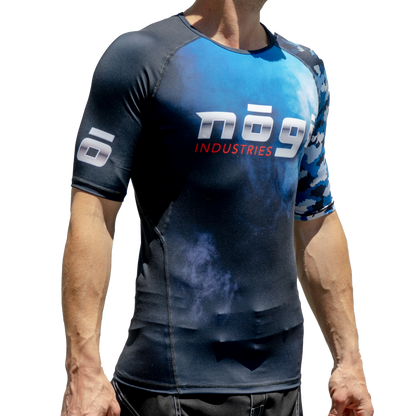 Resistance Camo Short Sleeve Rash Guard