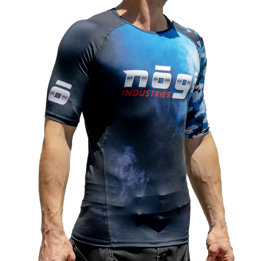Resistance Camo Short Sleeve Rash Guard
