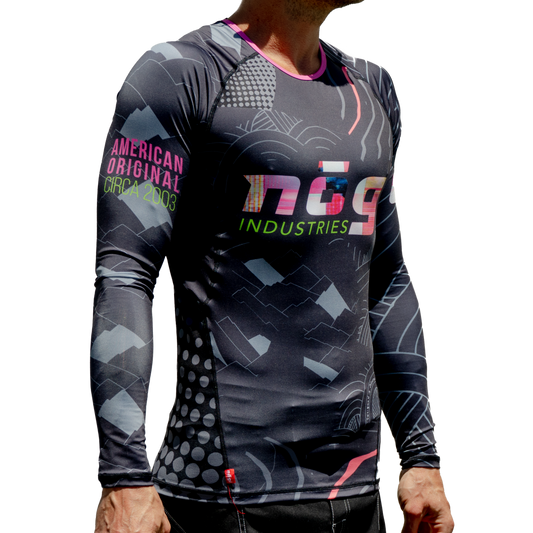 Acid Gambit Long Sleeve Rash Guard