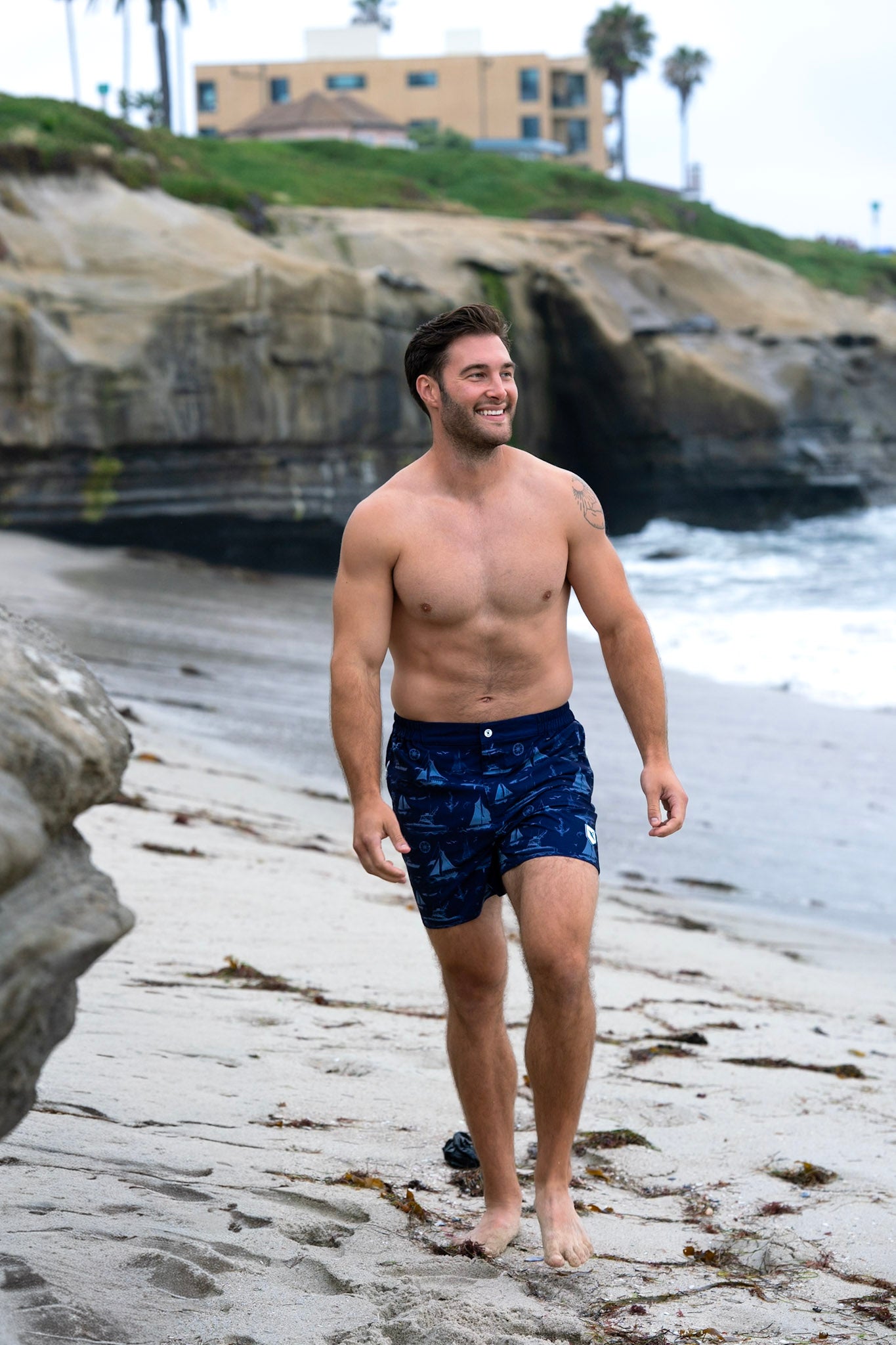 El Capitán Sugar Skull Swim Trunks