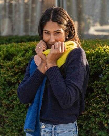 EcoKnit™ Abstract Scarf