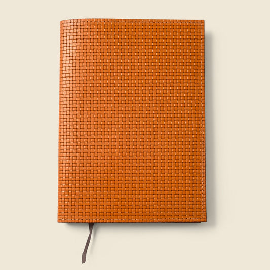 Refillable A5 Leather Notebook Cover – Tan Limited Edition
