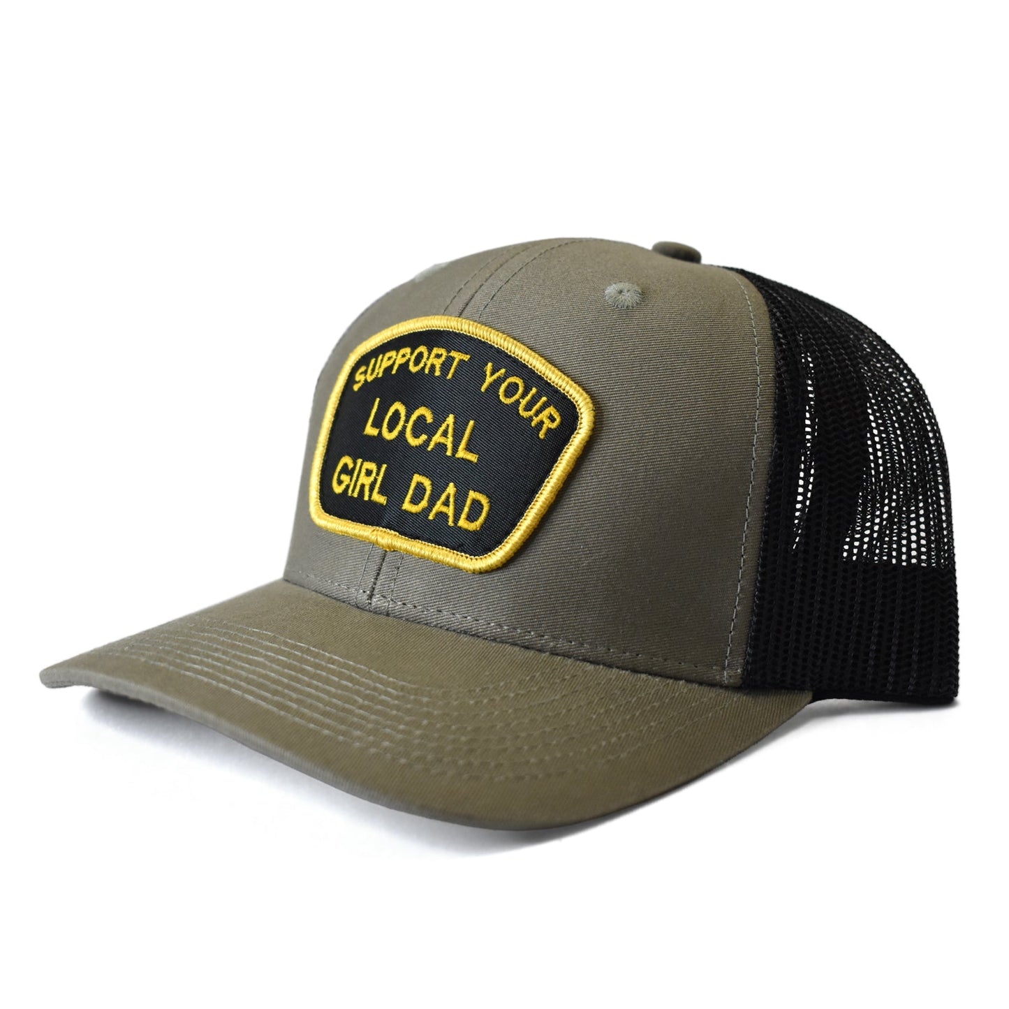 Support Your Local Girl Dad Patch Hat - Triathlete Store