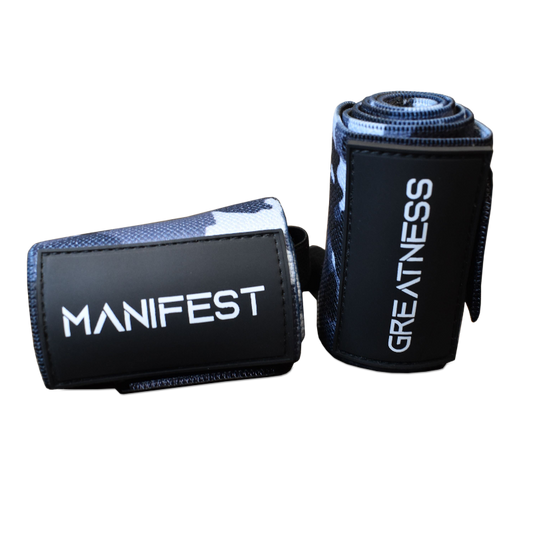 Manifest Greatness Wrist Wraps