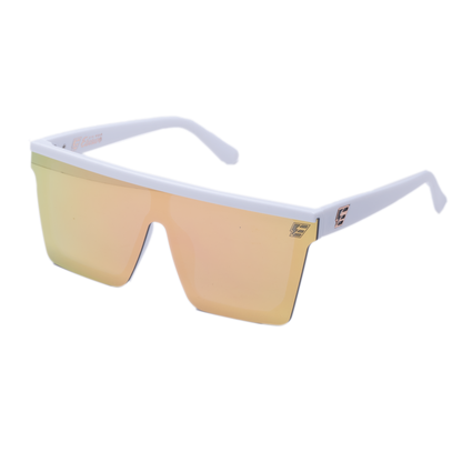 Afterhour White Frame/Champagne Lens