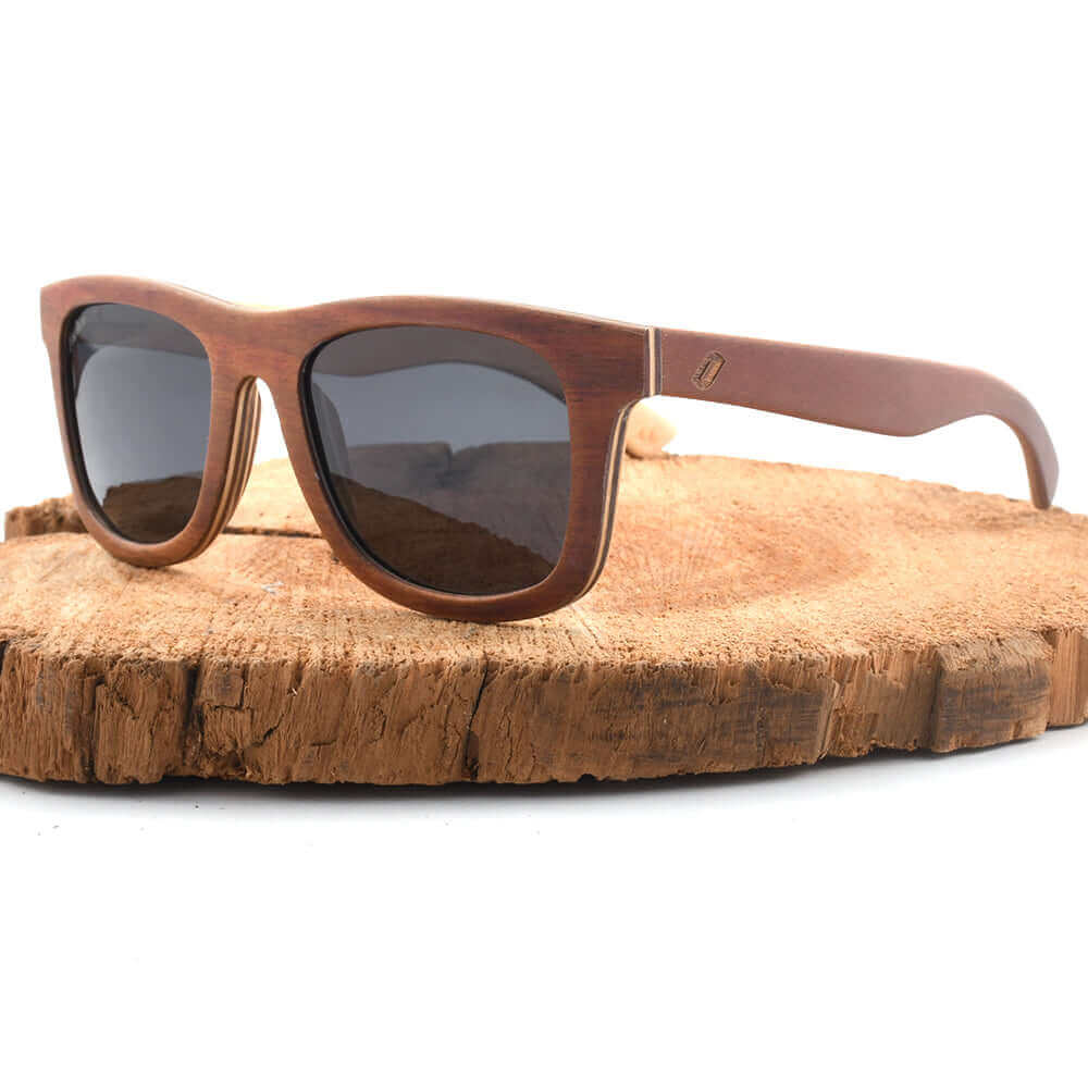 Marley - Unisex Wooden Sunglasses