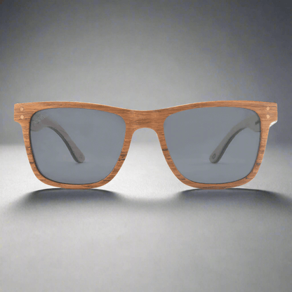 Benja - Wooden Veneer Sunglasses