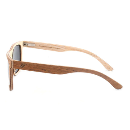 Benja - Wooden Veneer Sunglasses
