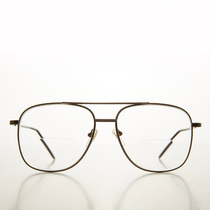 Square Bifocal Aviator Glasses - Dunham