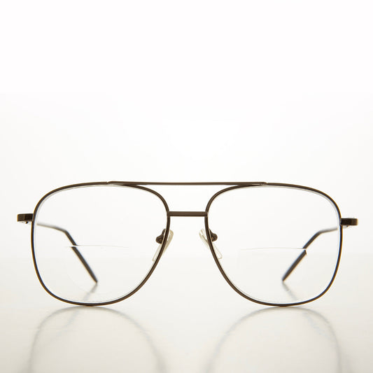Square Bifocal Aviator Glasses - Dunham