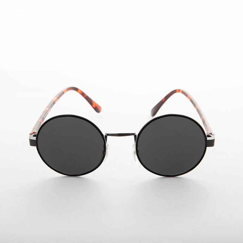 Round Hippie Retro Vintage Sunglass - Rounder