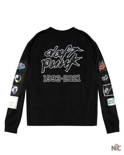 Daft Punk Long Sleeve Tee