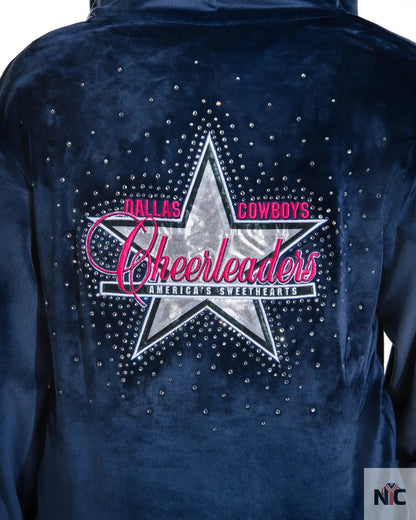 Dallas Cowboys Cheerleader Navy Blue Hoodie