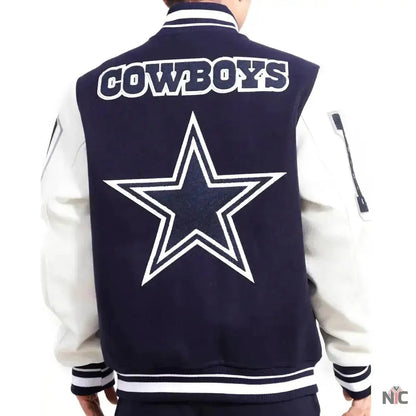 Dallas Cowboys Football Team Players Varsity Jacket