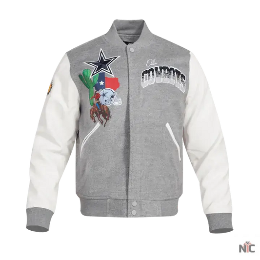 Dallas Cowboys Home Town Wool Varsity Jacket