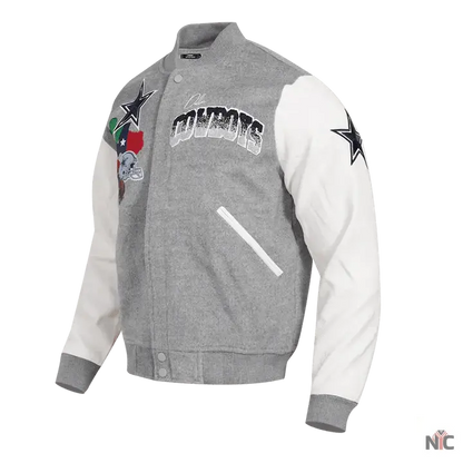 Dallas Cowboys Home Town Wool Varsity Jacket