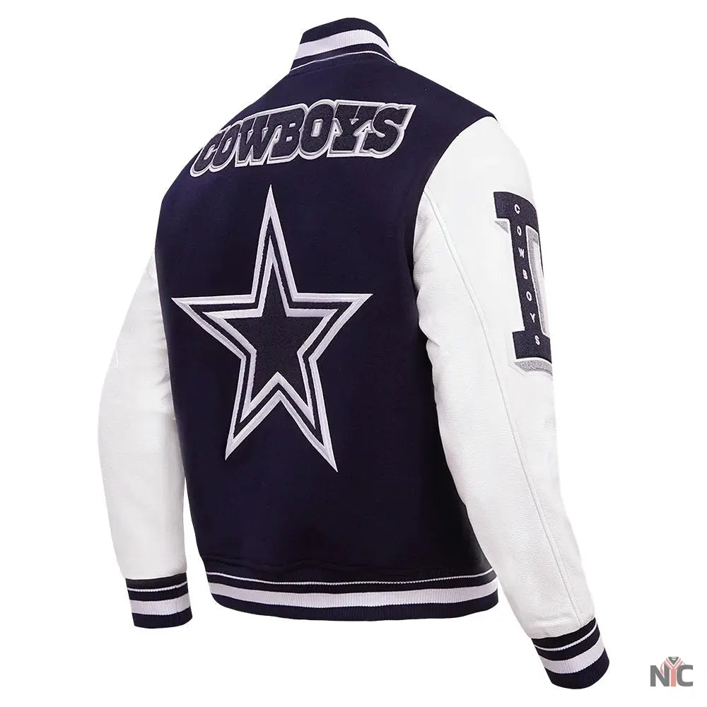 Dallas Cowboys Mashup Varsity Jacket