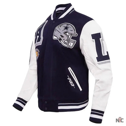 Dallas Cowboys Mashup Varsity Jacket