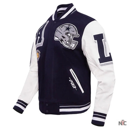 Dallas Cowboys Mashup Varsity Jacket