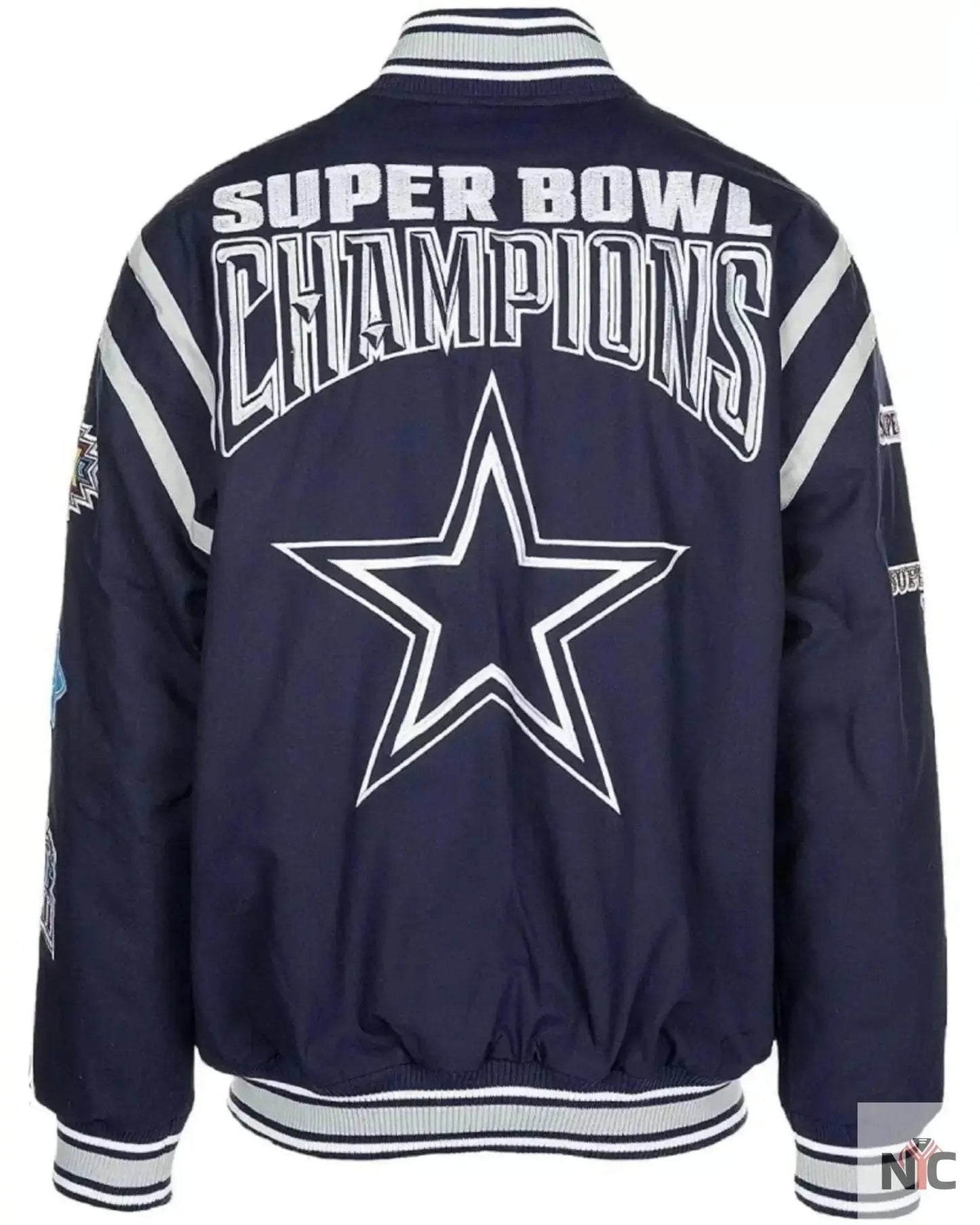 Dallas Cowboys Super Bowl 5X Champions Jacket