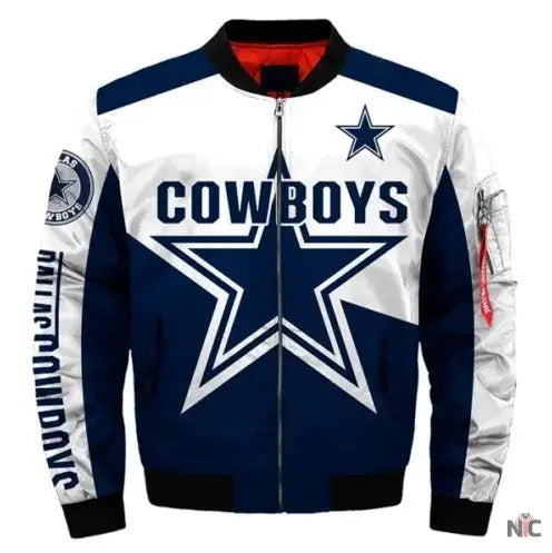 Dallas Cowboys Super Bowl Championship Bomber Jacket