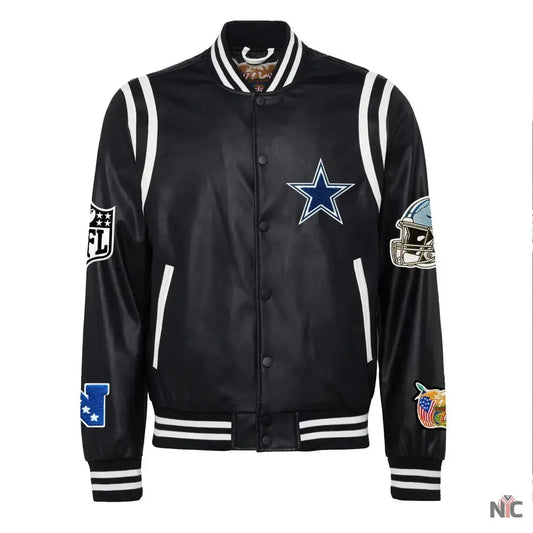 Dallas Cowboys Vegan Leather Jacket
