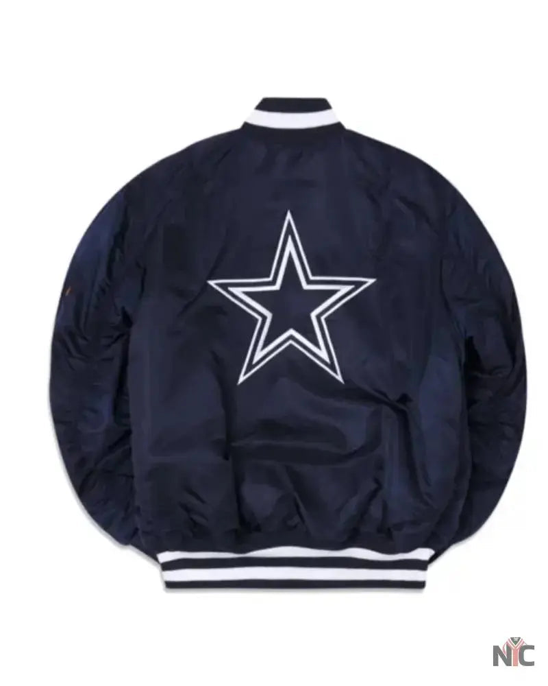 Dallas Cowboys X Alpha X New Era MA-1 Bomber Jacket