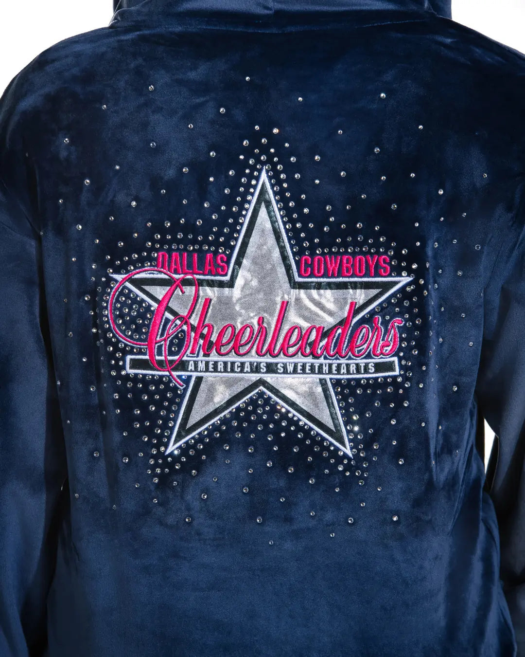 Dallas Cowboys Cheerleader Navy Blue Hoodie