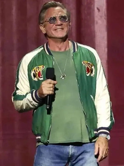 Daniel Craig Tudum 2025 Bomber Jacket