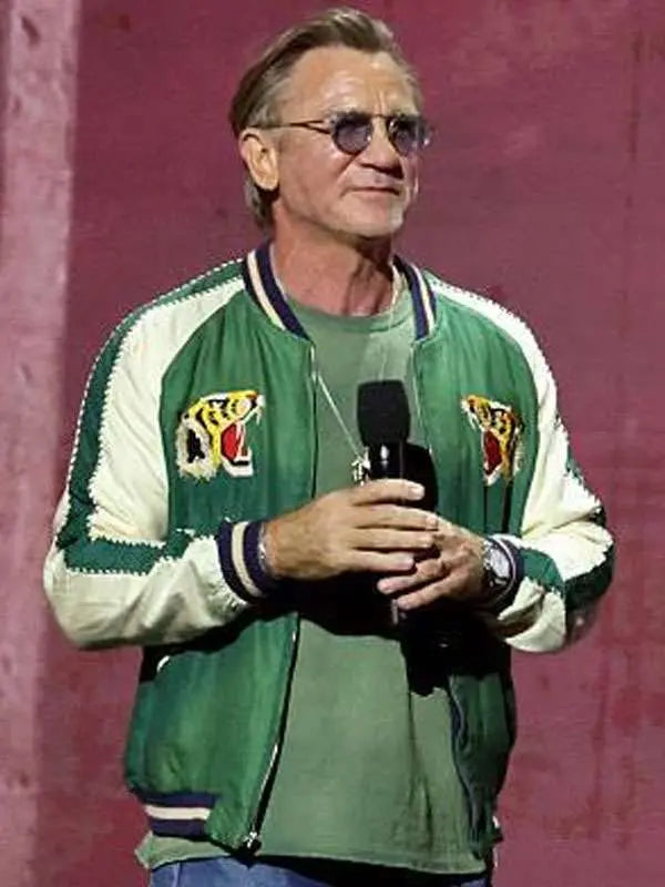 Daniel Craig Tudum 2025 Bomber Jacket