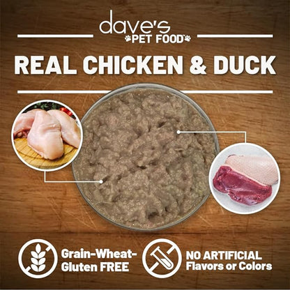 Dave's Chicken and Duck recipe in Saucey Pate (5.5oz)