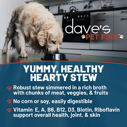 Dave's Stewlicious Meaty Beefy Stew For Dogs (13.2oz)