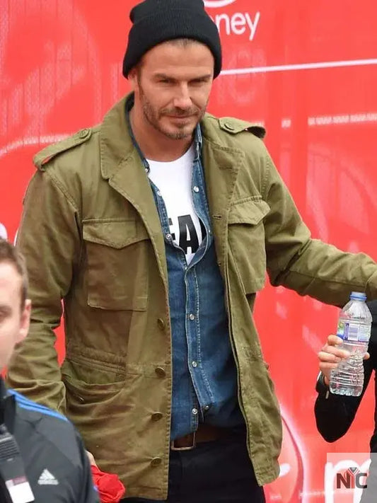 David Beckham Field Green Jacket