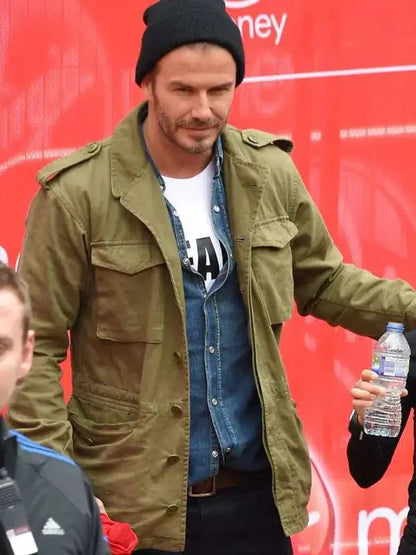 David Beckham Field Green Jacket