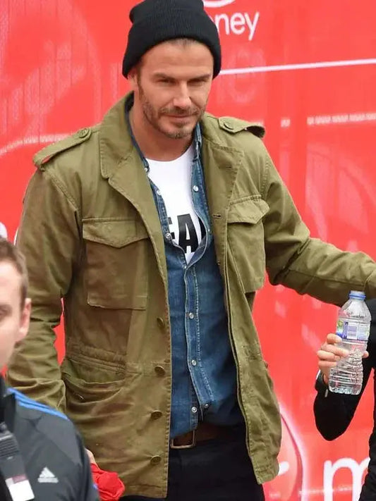 David Beckham Field Green Jacket