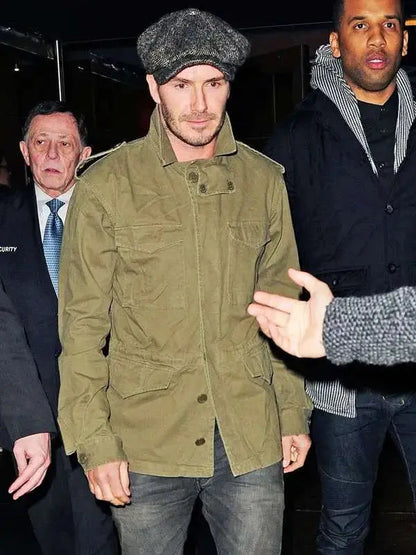 David Beckham Field Green Jacket