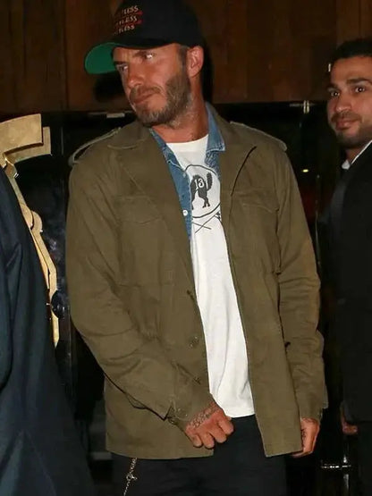 David Beckham Field Green Jacket